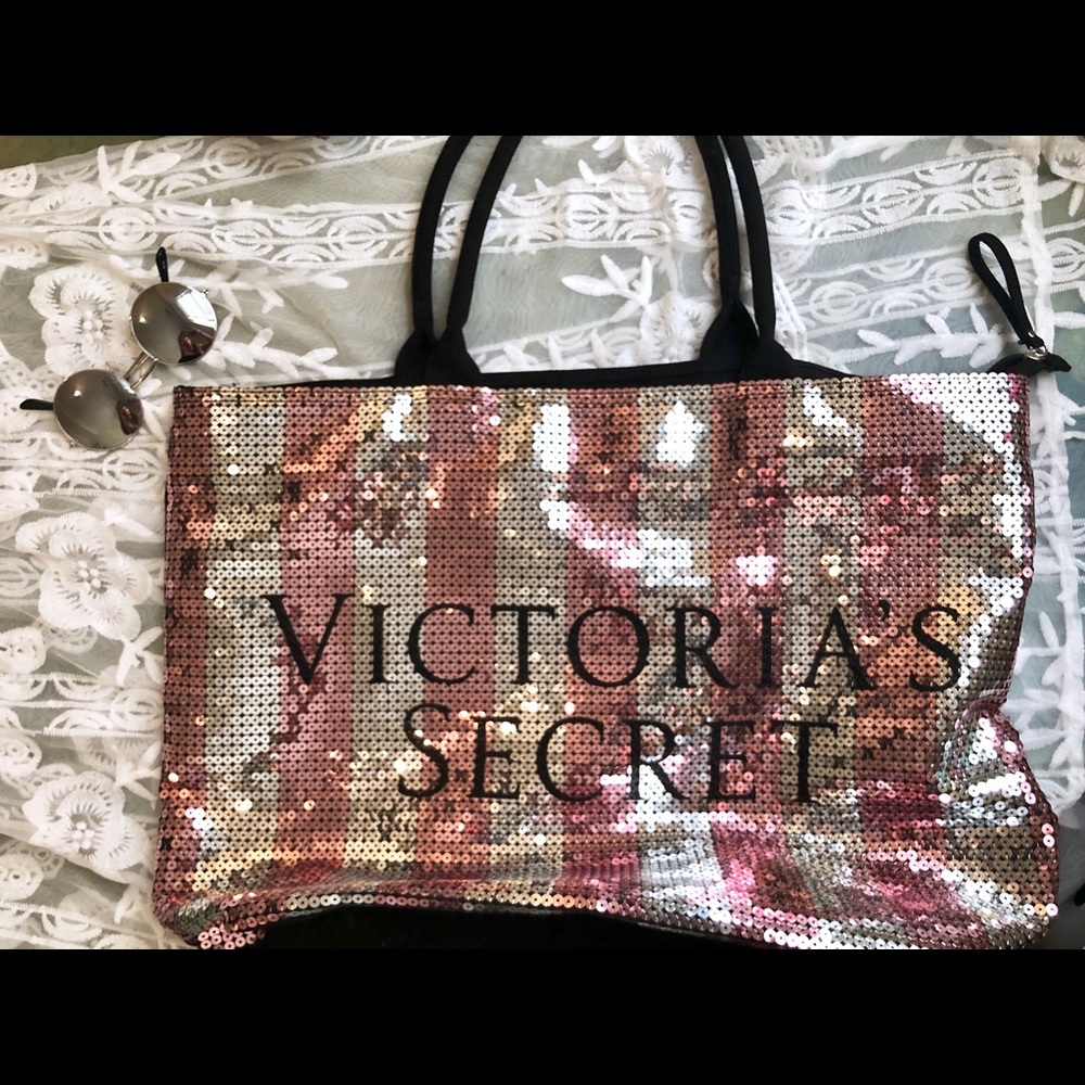 Victoria’s Secret Sparkly Weekend Bag